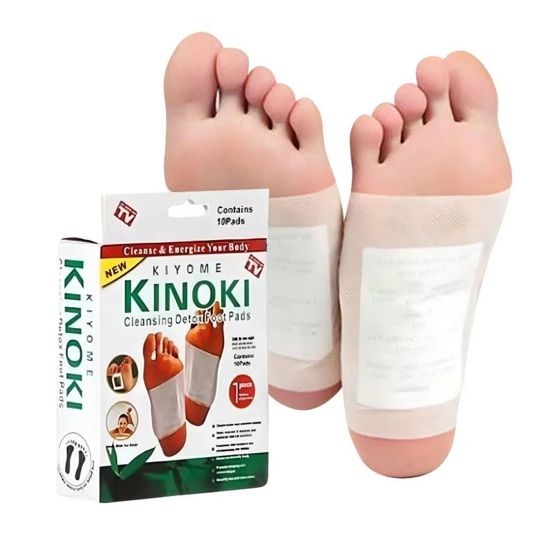 🌿 KINOKI™ Detox Pack – 30 Parches Desintoxicantes Naturales (Pack 3 Cajas)